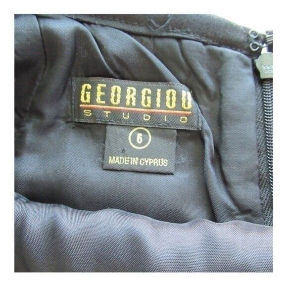 Georgiou Studio Vintage Harlequin Check High Waisted Skirt - Picture 8 of 9